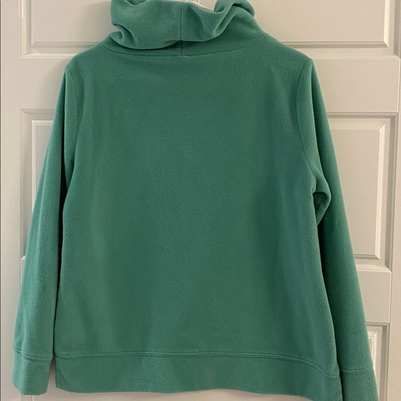 Talbots Fleece Mockneck Pullover - Picture 2 of 6